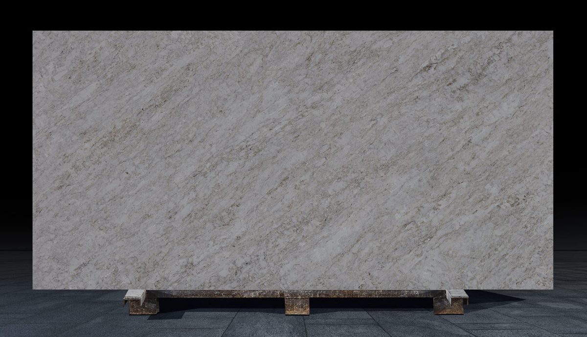 Concrete Milano quartz slab, CN8002A