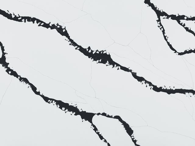 Statuario Vortice CN7105 engineered quartz slab