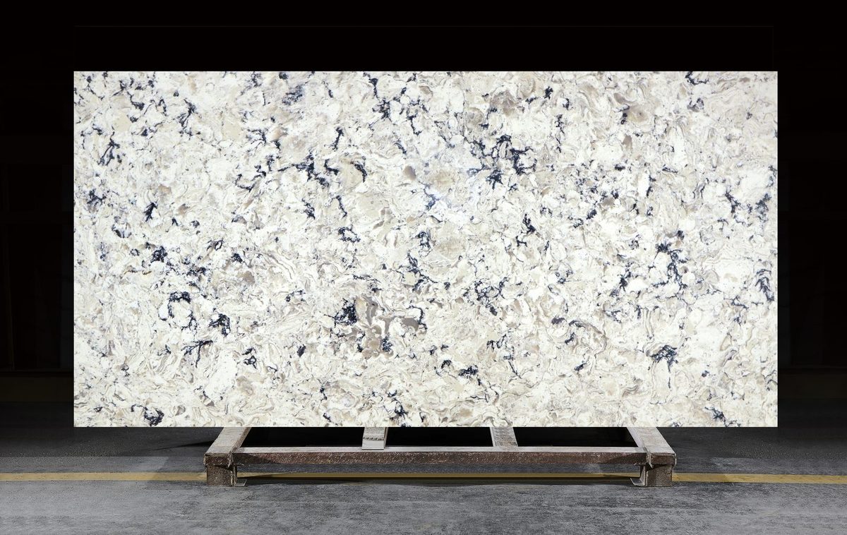 Terrazzo Graniglia engineered quartz slab